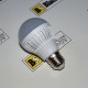 LED žárovka E27 230 V 7 W LED 5730 SMD pure white (6000 - 6500 K)