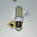 LED žárovka E27 230 V 6 W 69 LED 5050 SMD pure white (6000 - 6500 K)